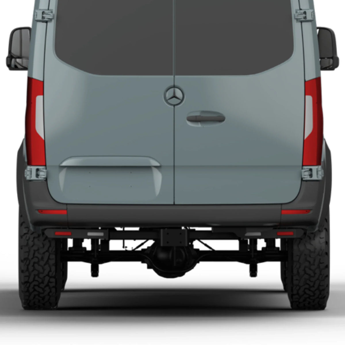 XBull tail light repeater kit for a Mercedes-Benz Sprinter 907 rear carrier, view 1