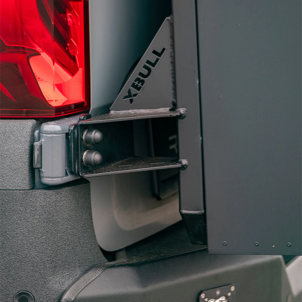 XBull modular rear door carrier system on a Mercedes-Benz Sprinter 907, view 5
