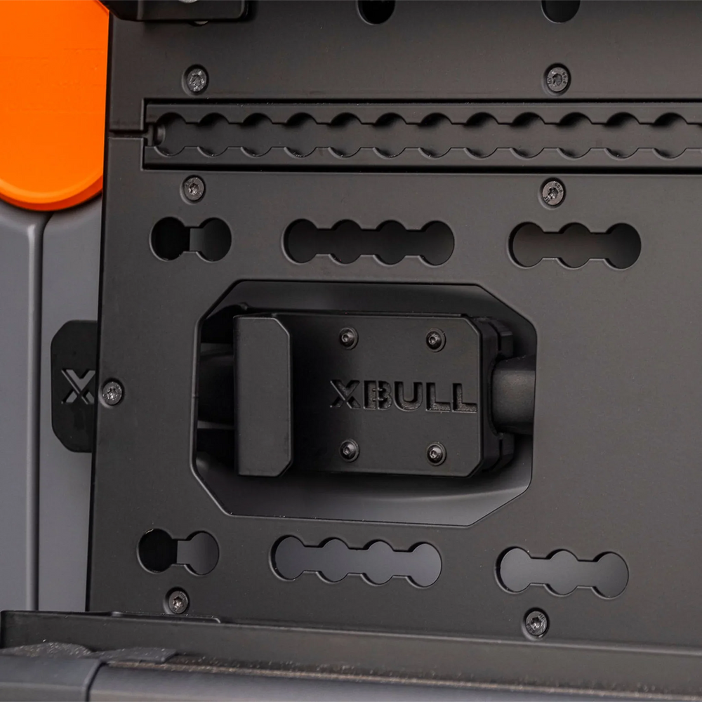 XBull rear door handle extension installed on a Sprinter 907, view 1